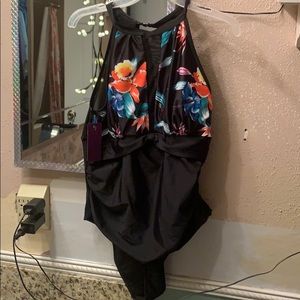 One piece ladies swimsuit with tags